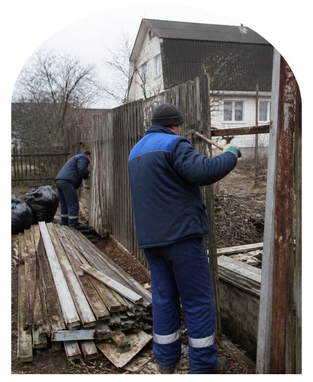 Демонтаж забора в Грозном по цене от 4617 р. | Метпроект-Грз